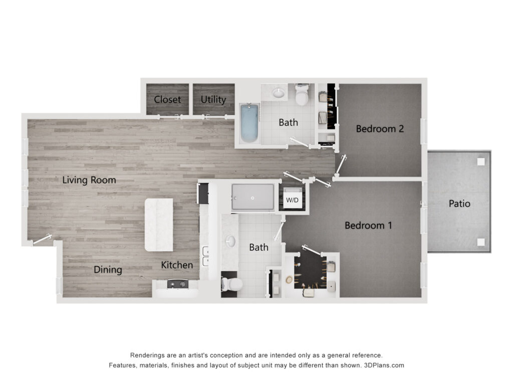 Crystal Brook - 2D Floor Plan