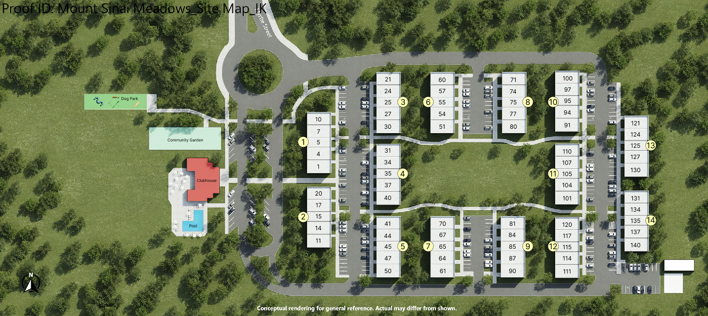 Mount Sinai Meadows Sitemap 1st Floor