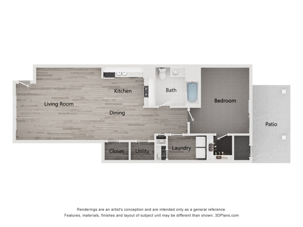 The North Country - 2D Floor Plan